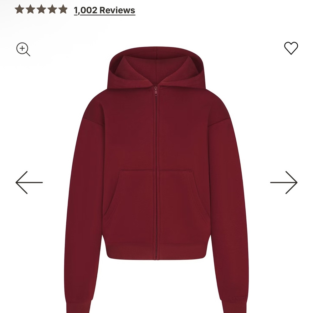 SKIMS Merlot sweater size XL